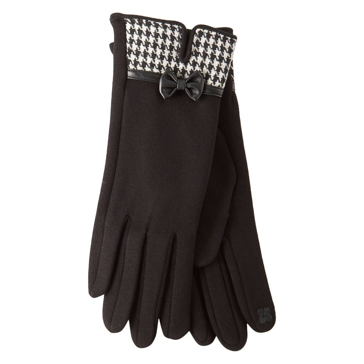 Womens Adrienne Vittadini Fleece Fashion Gloves