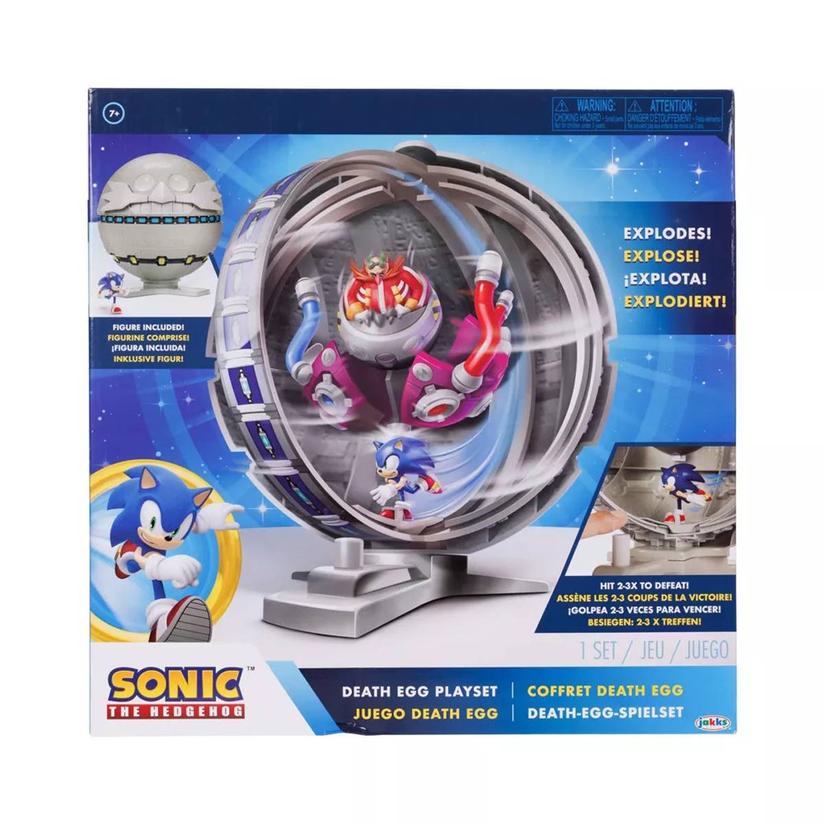 Jakks Pacific 2.5in. Sonic The Hedgehog Death Egg Playset