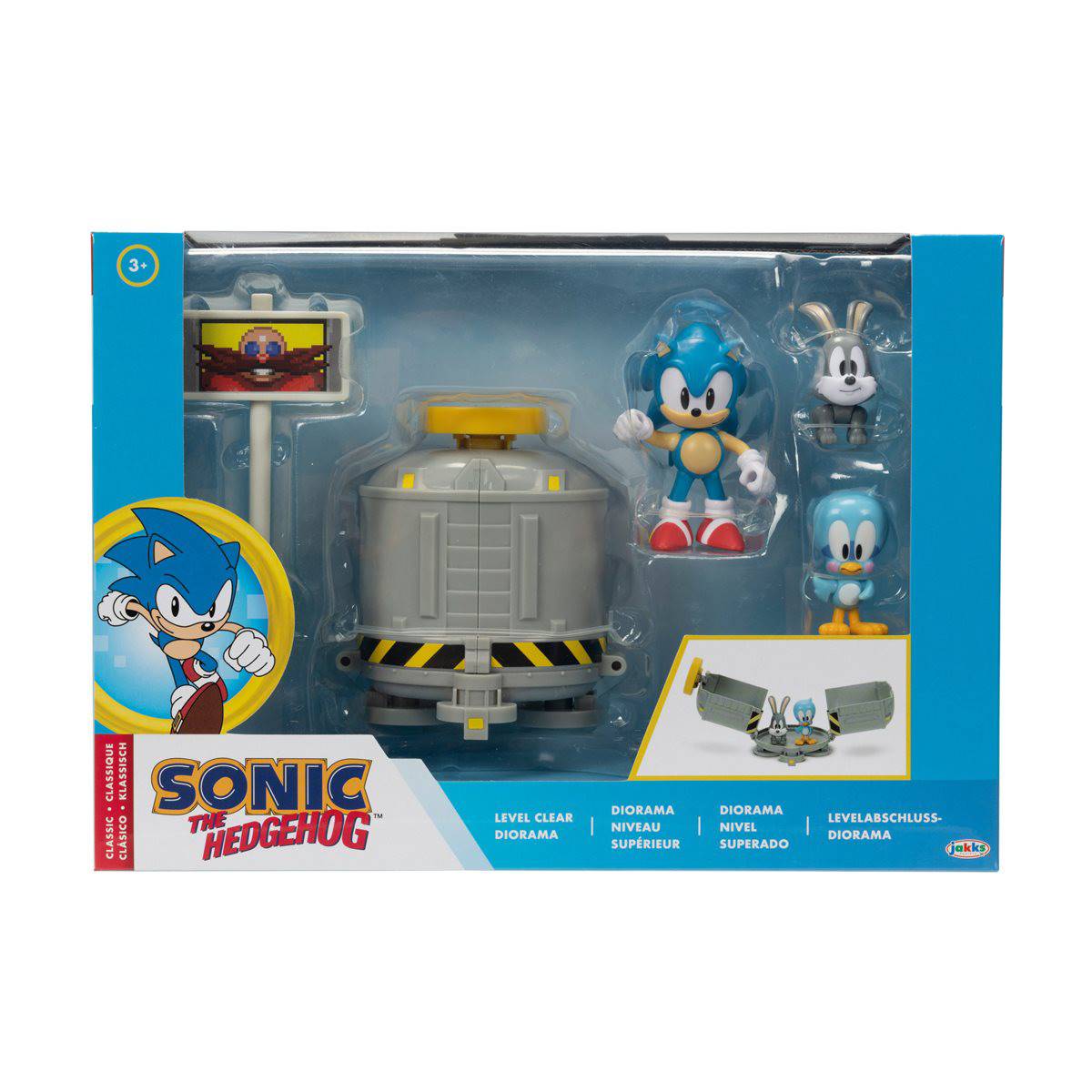 2.5in. Sonic The Hedgehog Level Clear Diorama