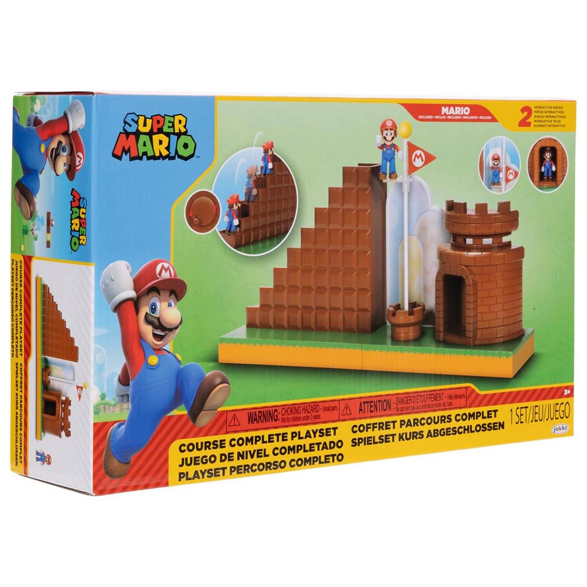 Nintendo Super Mario 2.5in. Course Complete Play Set