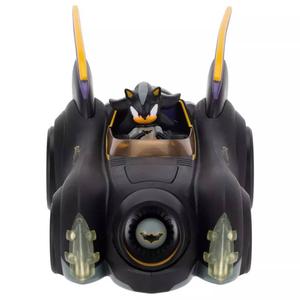 DC X Sonic(tm) the Hedgehog 2.5 Shadow Batman(tm) + Batmobile alternate view