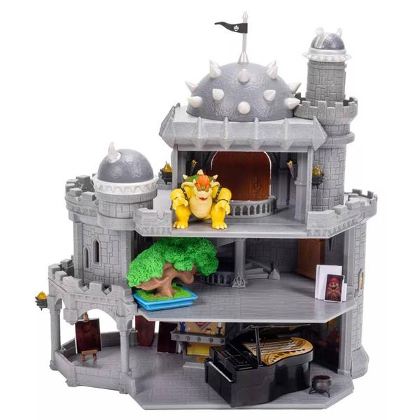 Jakks The Super Mario Galaxy Movie Deluxe Bowser Castle Playset