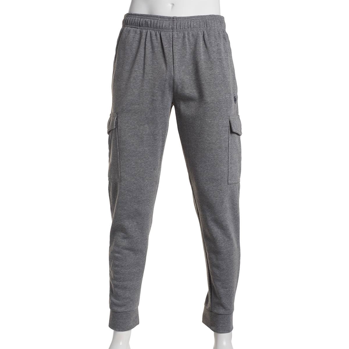 Mens U.S. Polo Assn.(R) Solid Jogger Sweatpants w/ Cargo Pockets