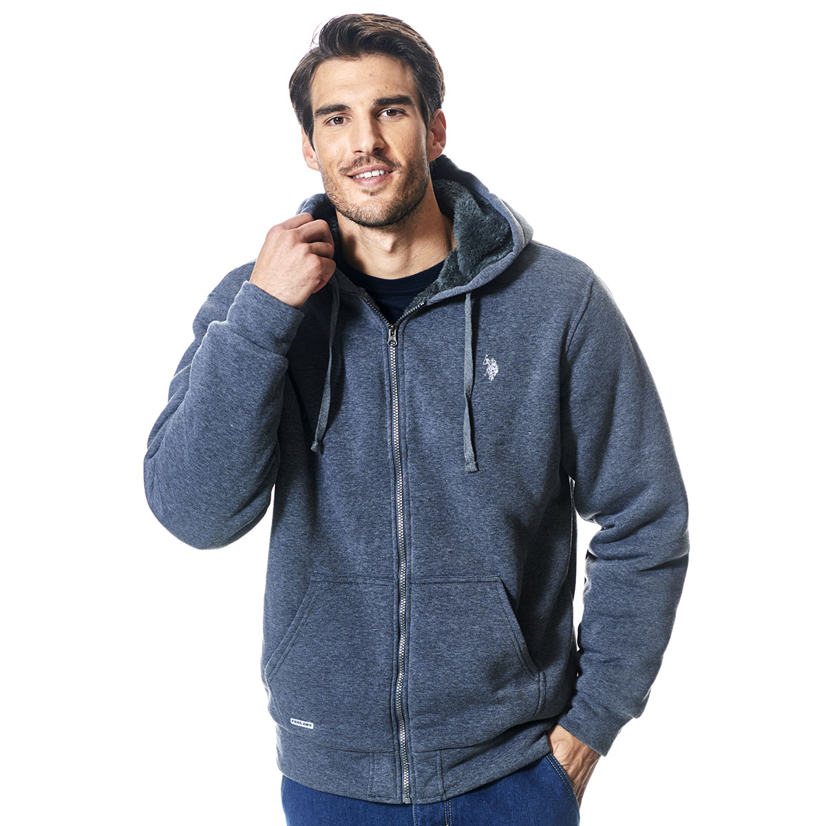 Mens U.S. Polo Assn.(R) Sherpa Hoodie