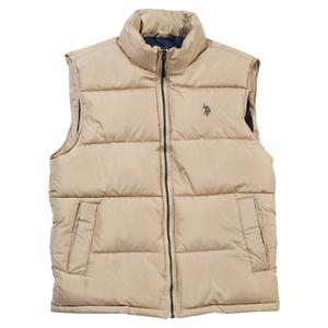 Mens U.S. Polo Assn.(R) Solid Signature Puffer Vest alternate view