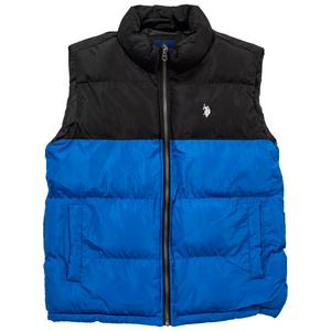 Mens U.S. Polo Assn.(R) Color Block Puffer Vest alternate view