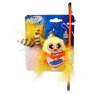 Nerf(R) Refillable Plush Bird Cat Toy