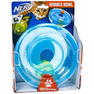 Nerf(R) Light Up Wobble Bowl Cat Toy