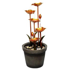 Alpine Copper Tiered Flower Fountain