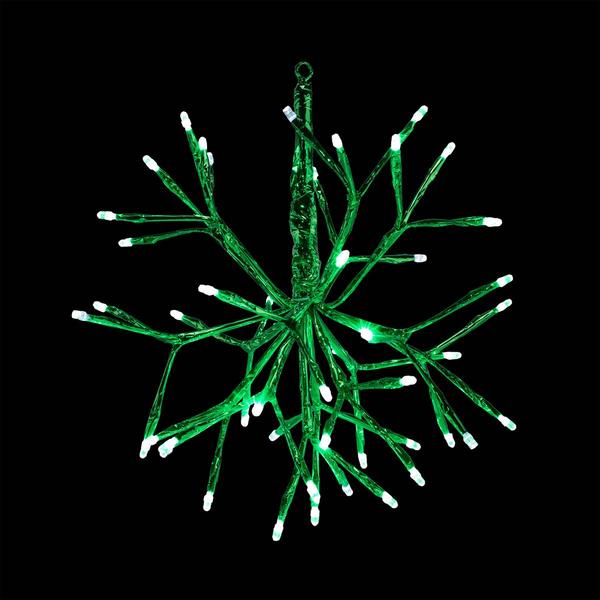 Alpine 10in. Frosted Twig LED Christmas Ornament alternate view