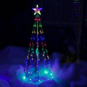 Alpine 4ft. Multicolor LED Christmas Tree Tower