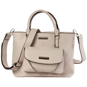 Adrienne Vittadini Embossed Satchel