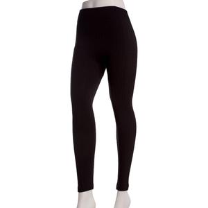 Womens Seven Apparel Textured Fleece Lined Jacquard Leggings