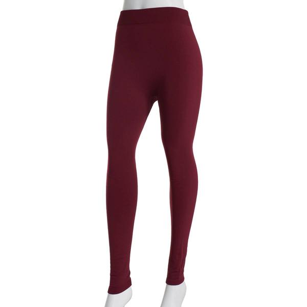 Womens Seven Apparel Fleece Lined Solid Leggings