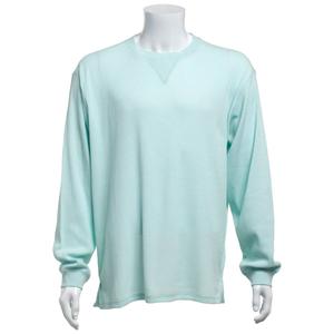Mens Preswick & Moore(R) Long Sleeve Thermal Crew Neck Pajama Shirt alternate view