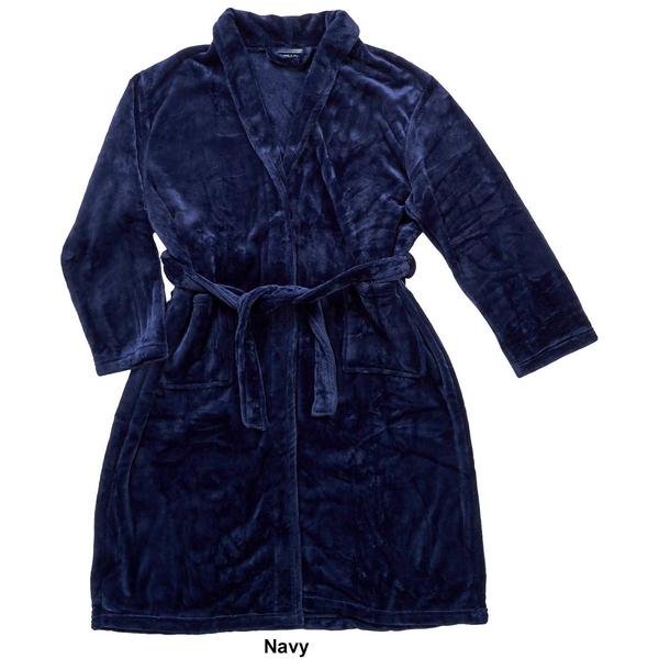 Mens Preswick & Moore(R) Solid Velvet Robe alternate view