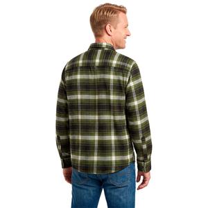 Mens Jackson Hole Flannel Shirt - Green/Black alternate view