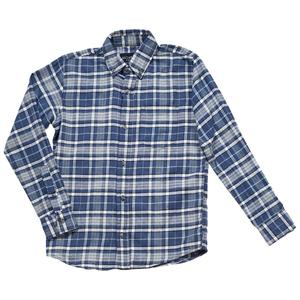 Boys (8-20) Architect(R) Flannel Shirt - Blue/White