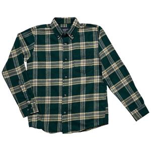 Boys (8-20) Architect(R) Flannel Shirt - Green/Sand