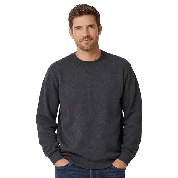 Mens Starting Point(R) Crew Neck Fleece Sweatshirt