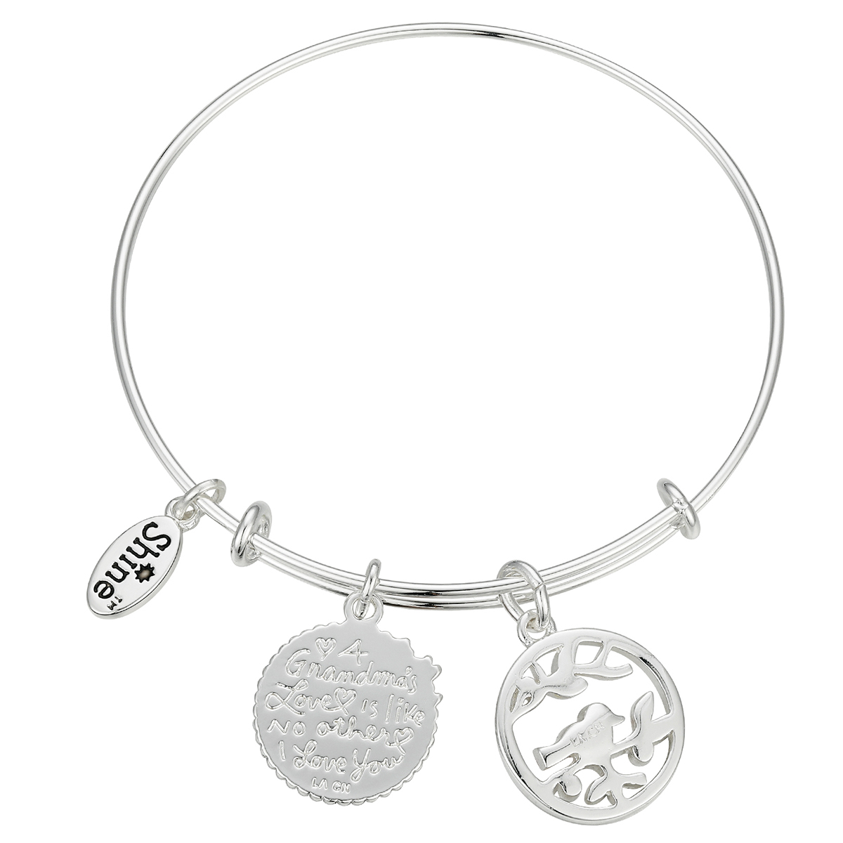 Shine A Grandma's Love Is Like No Other Bangle Bracelet