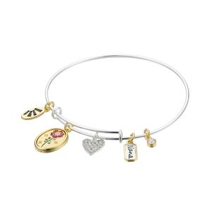 Shine Beauty Nana Enamel Flower & CZ Bracelet alternate view