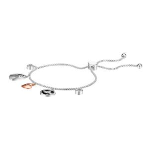Shine Disney CZ Nightmare Before Christmas Jack & Sally Bracelet alternate view