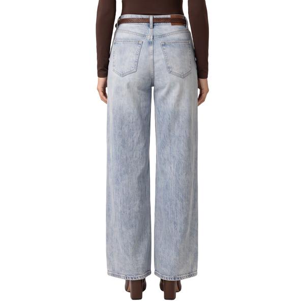 Womens Royalty Hazel Wide Leg Jean with Belted Waist alternate view