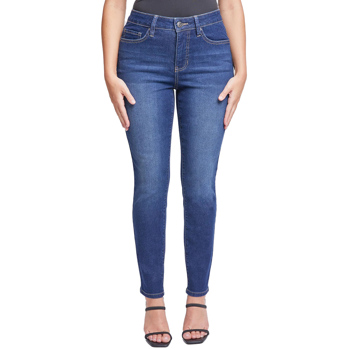 Womens Royalty Contour Skinny High Rise Jeans