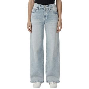 Womens Royalty High Rise Premium Stretch Wide Leg Jeans