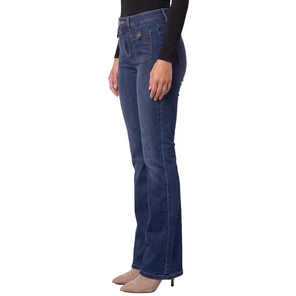 Womens Royalty Blake Front Button Pocket Bootcut Jeans alternate view