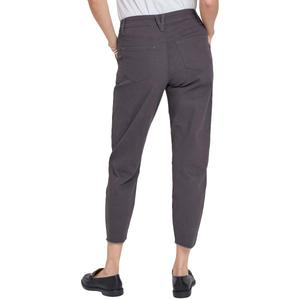 Petite Royalty Dogbite Hem Cropped Pants - Jet Set alternate view