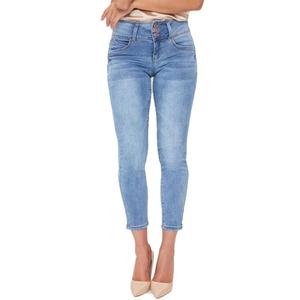 Petite Royalty Wanna Betta Butt 3 Button Skinny Repreve Jeans alternate view