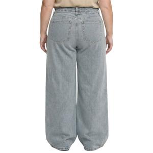 Plus Size Royalty Wide Leg Jeans with Tie Belt alternate view