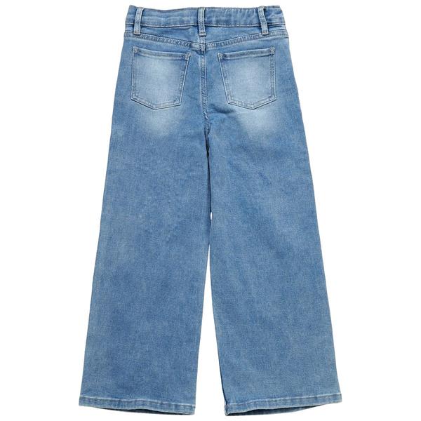 Girls (4-6x) YMI(R) Wide Leg Jeans w/ Rhinestone Bow alternate view