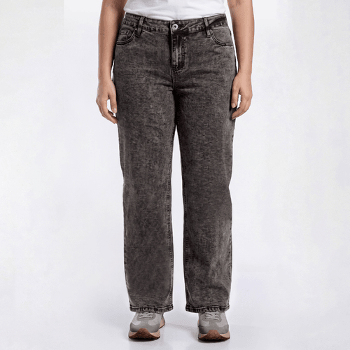 Juniors Plus California Vintage Low Rise Wide Leg Jeans