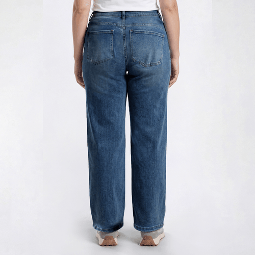 Juniors Plus California Vintage High Rise Wide Leg Jeans alternate view