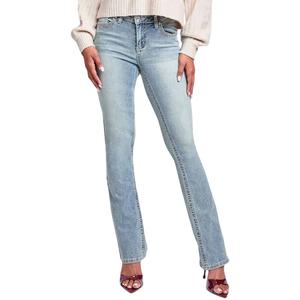 Juniors YMI(R) Back Pocket Embroidered Bootcut Jeans
