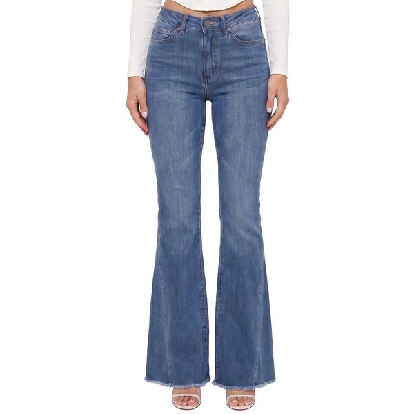Juniors YMI(R) High Rise Gigi Flare Jeans alternate view
