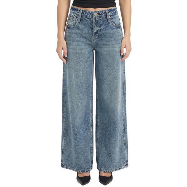 Juniors YMI(R) Joey Low Rise Super Wide Leg Jeans