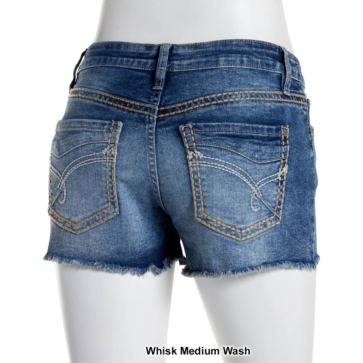 Juniors YMI(R) Kalista Premium Denim Short Shorts