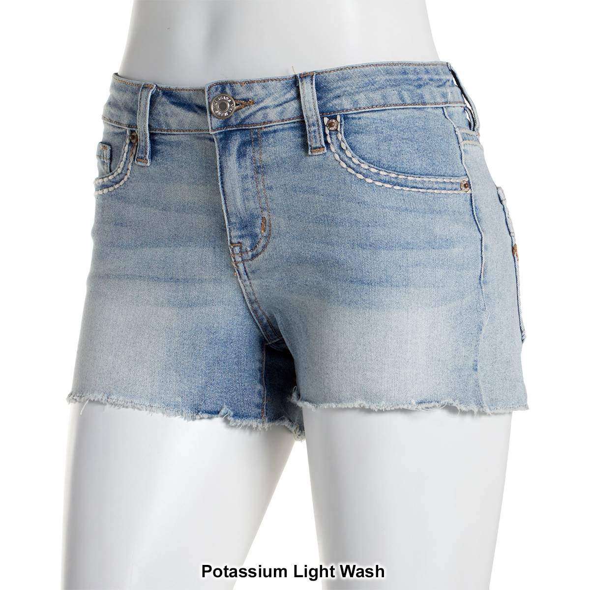 Juniors YMI(R) Kalista Premium Denim Short Shorts