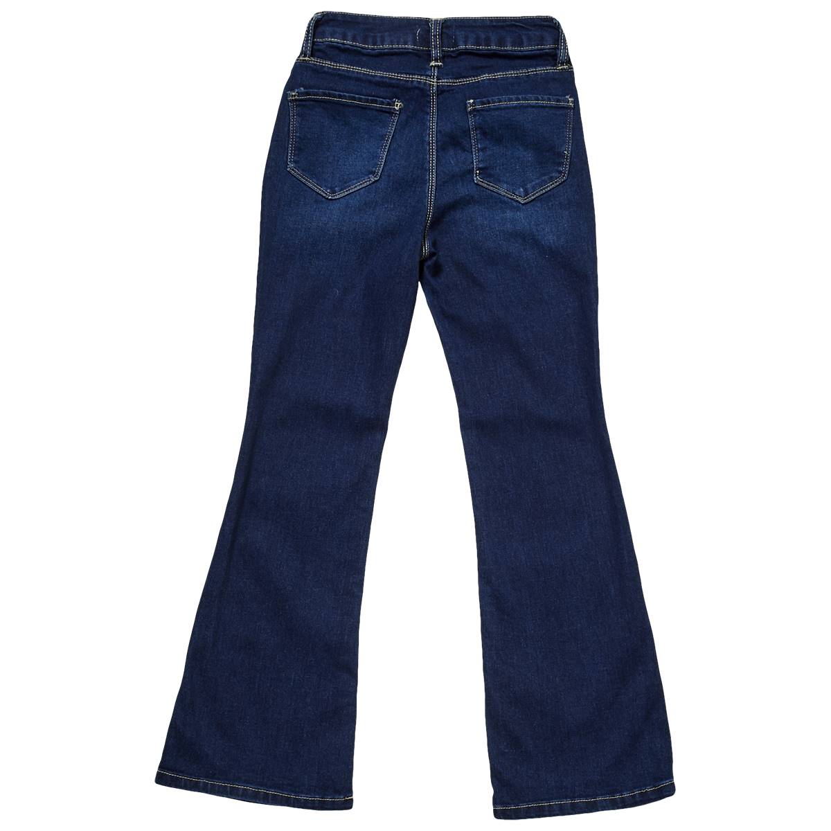 Girls (7-14) YMI(R) 5-Pocket Skinny Flare Jeans