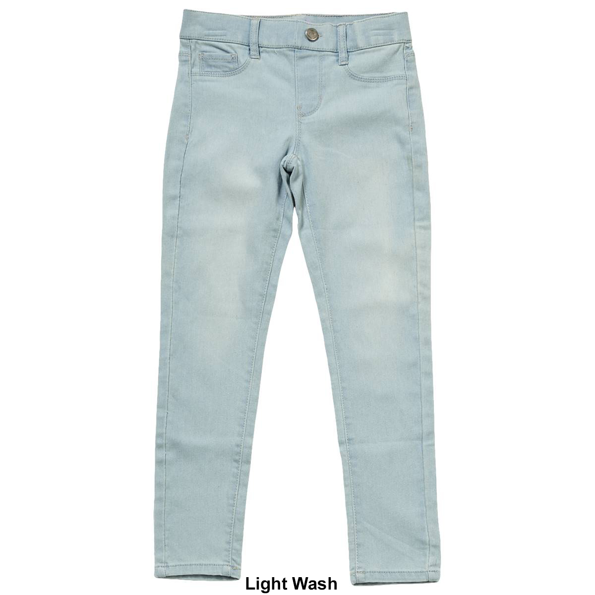 Girls (7-14) YMI(R) Basic Pull On Skinny Jeans