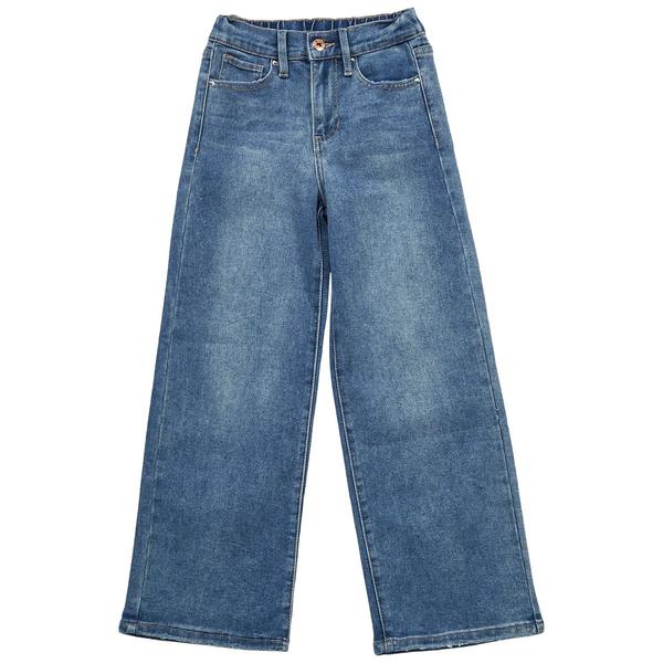 Girls (7-14) YMI(R) Basic Wide Leg Jeans