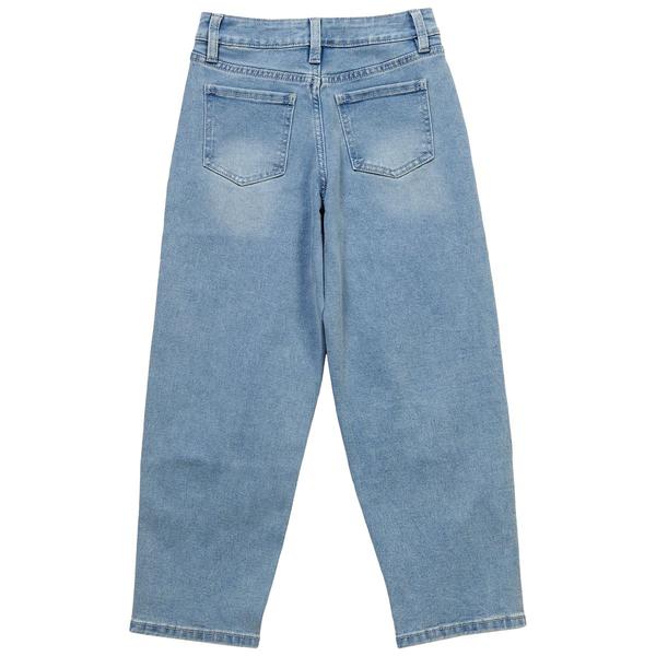 Girls (7-14) YMI(R) Basic Barrel Jeans alternate view