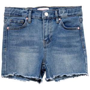 Girls (4-6x) YMI(R) Frayed Shorts w/ Strawberry Bow Back Pockets alternate view