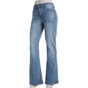 Vintage America Blues Women's Roll Cuff Capri Jeans - Mid Rise Slim Straight Leg Denim