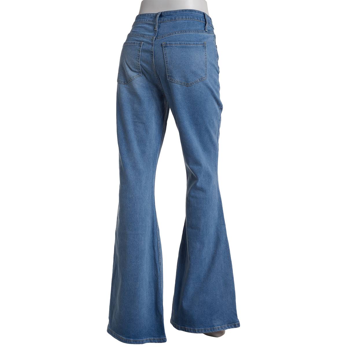 Juniors California Vintage Washed Flare Jeans