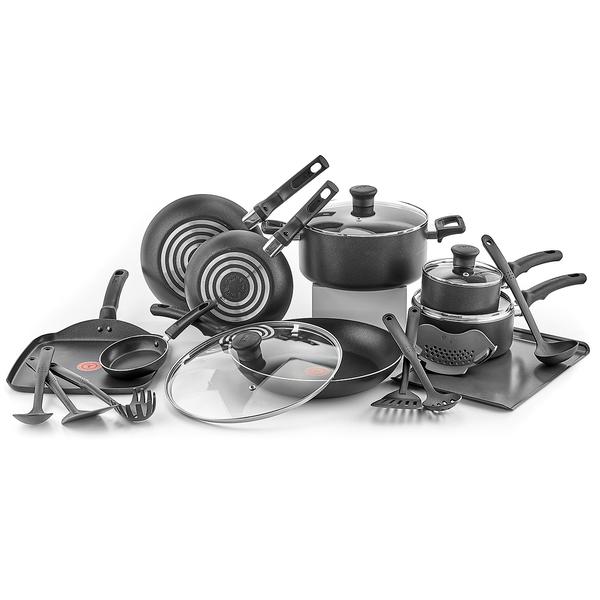 T-Fal(R) Essentials 20pc. Black Set
